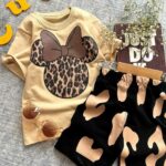 تیشرت شلوارک دخترانه